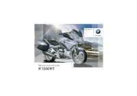 BMW R1200 RT - Navod na pouzivanie SK 2013 